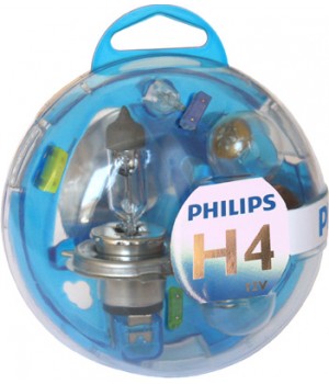 Комплект автоламп галогенових PHILIPS PS 55718EBKM H4