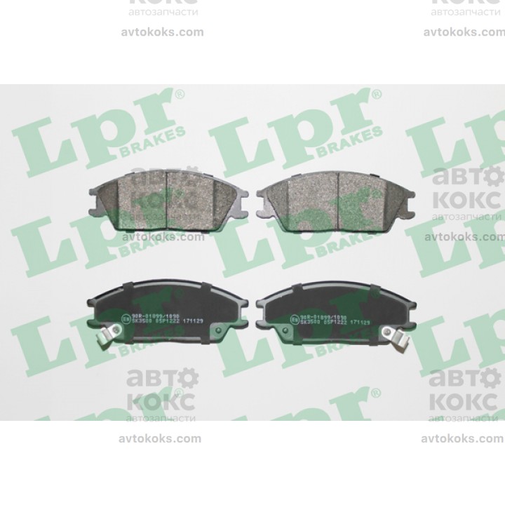 Тормозные колодки передние LPR 05P1222 Hyundai Accent Getz Lantra 