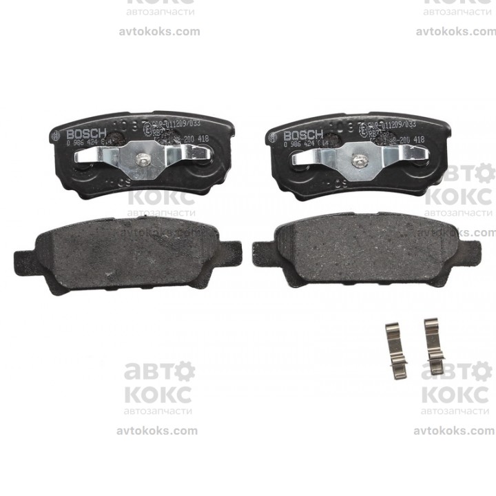 BOSCH 0986424814 задние тормозные колодки Mitsubishi Lancer Outlander 1.3-3.8