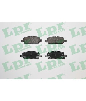 Тормозные колодки задние LPR 05P857 Nissan Murano Juke Qashqai X-Trail