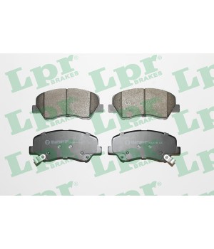 LPR 05P1744 передние тормозные колодки Hyundai Accent i20 KIA Rio