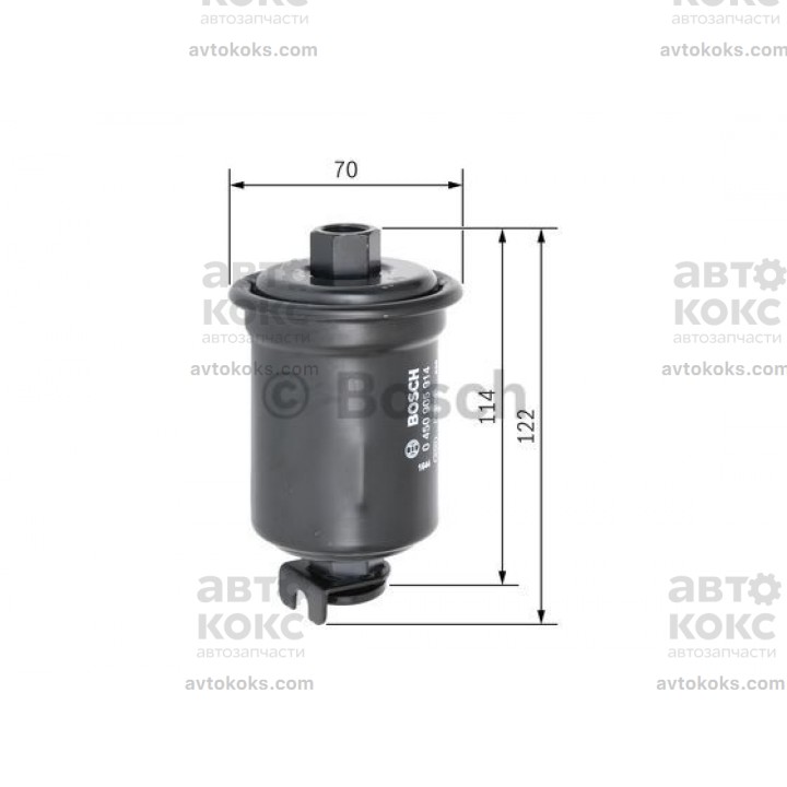 BOSCH 0450905914 Фильтр топливный Toyota Camry Mitsubishi Pajero Lancer Galant 1.5-3.5 11.88-