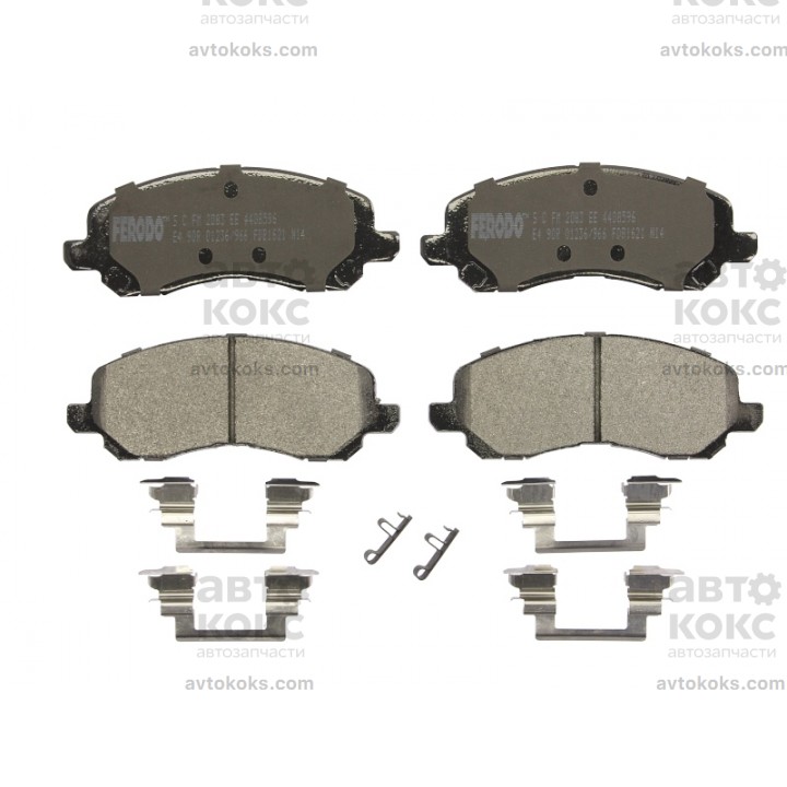 Тормозные колодки передние FERODO FDB1621 MITSUBISHI ASX LANCER OUTLANDER GALANT