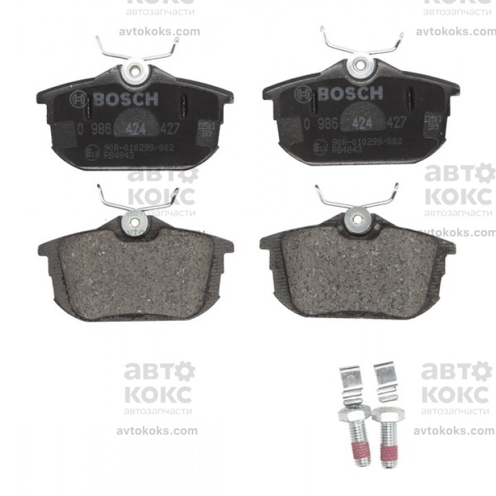 BOSCH 0986424427 задние тормозные колодки Mitsubishi Carisma Colt Space Star Lancer 1.1-2.0