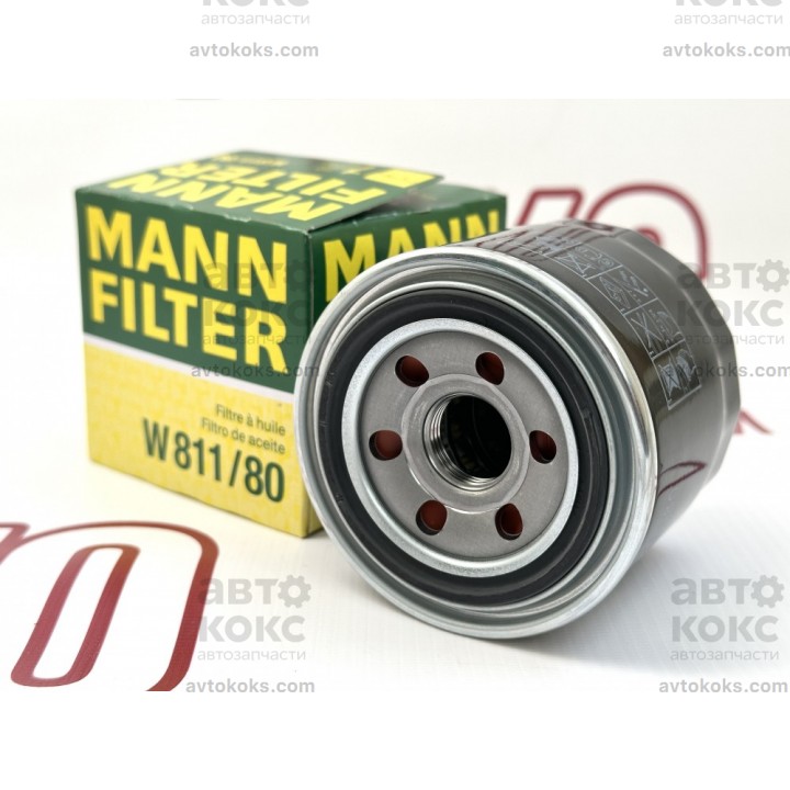 Mann W811/80 Масляный фильтр KIA Soul Cerato  Hyundai Accent Sonata