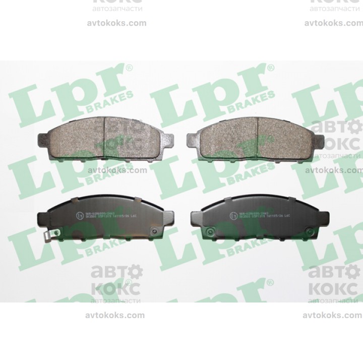 LPR 05P1319 Тормозные колодки передние Mitsubishi L200 Pajero Sport 2.2D-3.5 11.05-