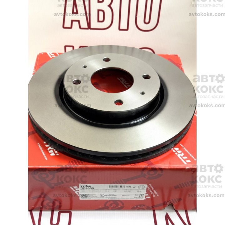 Тормозной диск передний TRW DF4809 Mitsubishi Galant Lancer