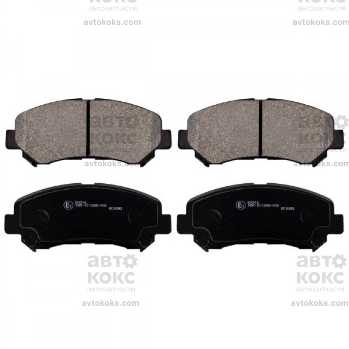 Тормозные колодки передние BLUE PRINT ADN142139 NISSAN QASHQAI X-TRAIL