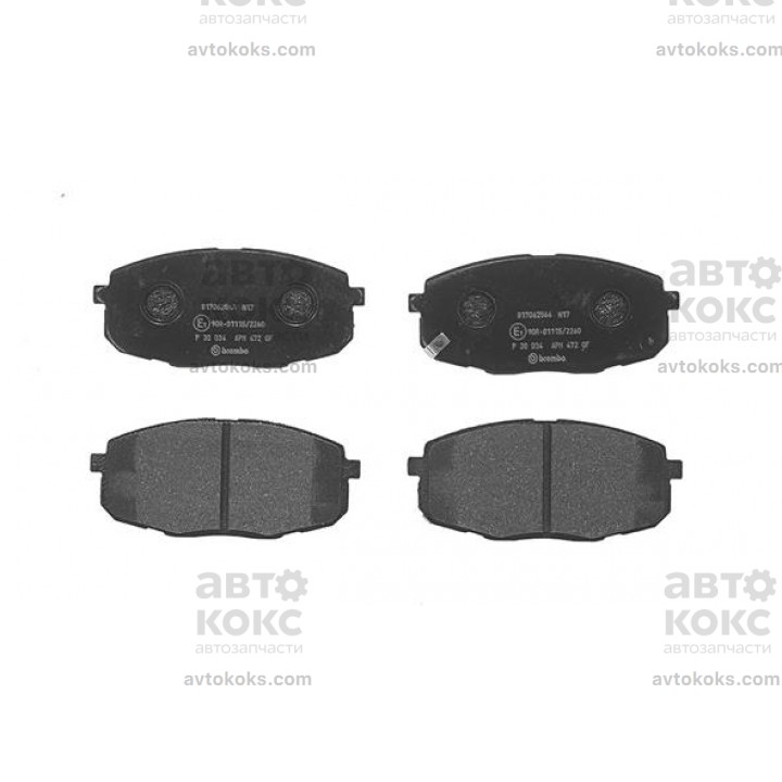 Brembo P30034 передние тормозные колодки KIA CEED Carens Soul Hyundai i30