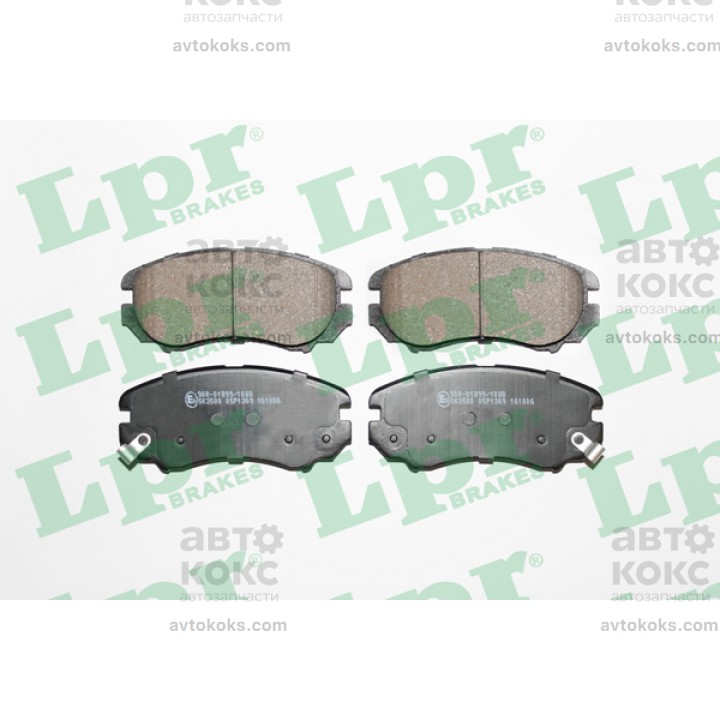 LPR 05P1369 передние тормозные колодки KIA Magentis Soul Sportage Hyundai Coupe Elantra Sonata Tucson