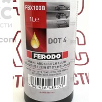 Тормозная жидкость 1л DOT4 Ferodo FBX100B