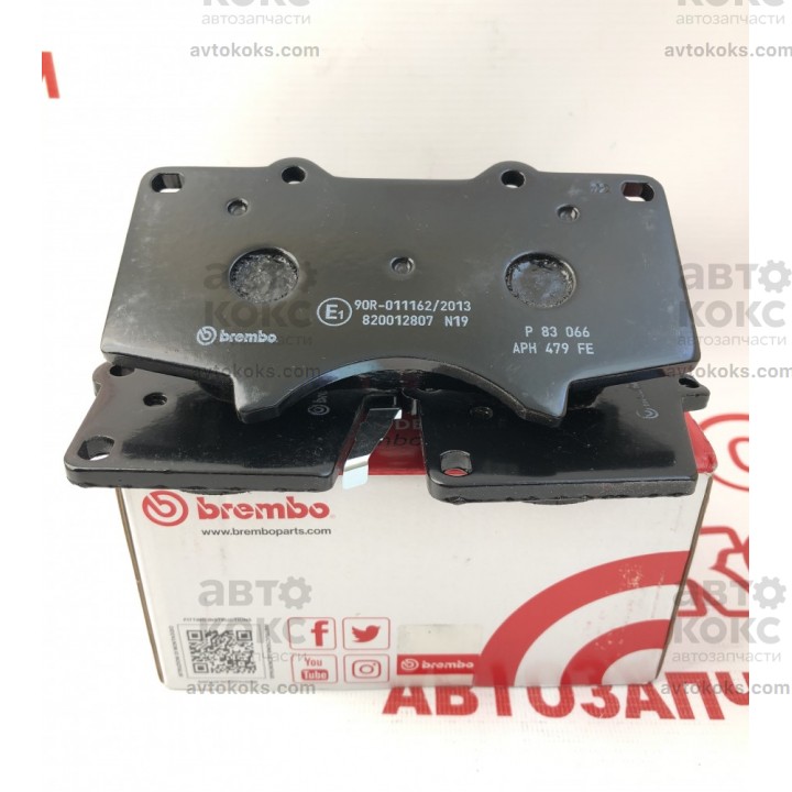 Тормозные колодки передние Brembo BM P83066 Toyota FJ Cruiser Hilux Land Cruiser Prado