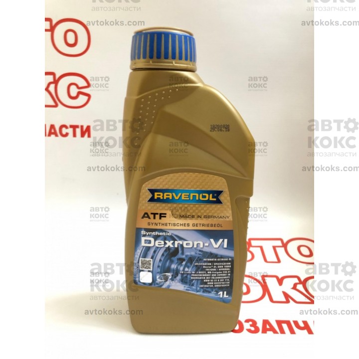 Синтетическая трансмиссионная жидкость Ravenol ATF Dexron VI 1L