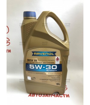 Моторное масло синтетическое Ravenol 5W30 WIV III 5L