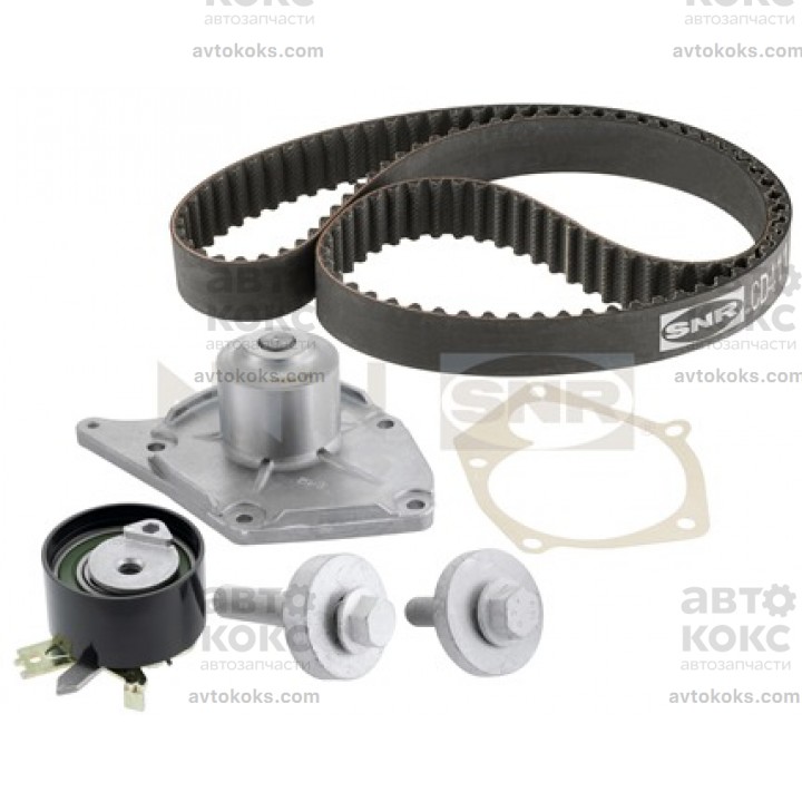 Комплект ГРМ с помпой SNR KDP455.580 Nissan Note Micra Qashqai