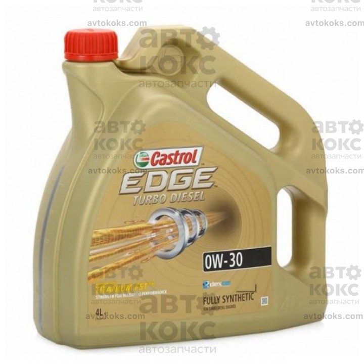 Масло синтетическое CASTROL EDGE TURBO DIESEL 0W30 4L