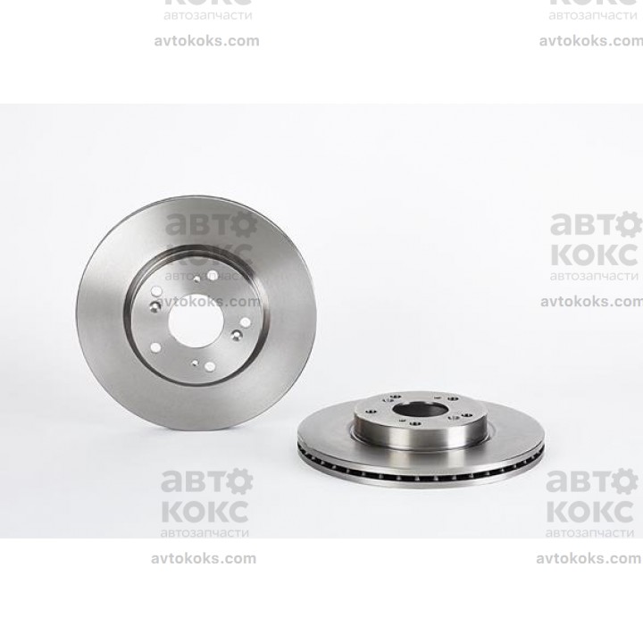 Тормозной диск передний Brembo 09.A455.14 Honda Civic