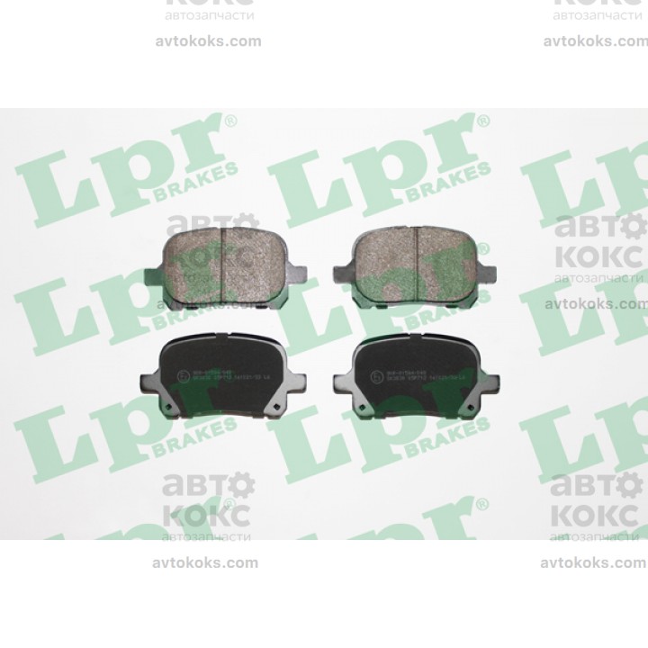 Тормозные колодки передние LPR 05P712 Toyota Avalon Camry Previa