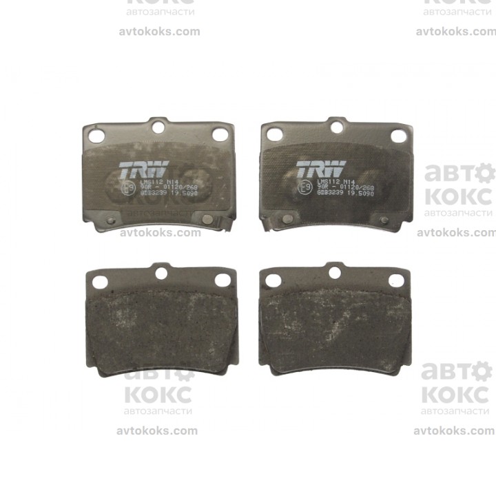 TRW GDB3239 задние тормозные колодки Mitsubishi Pajero 2.4D/2.5D/3.0