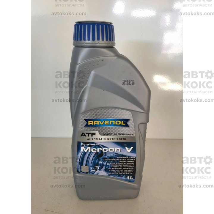 Трансмиссионная гидравлическая жидкость RAVENOL MERCON V Fluid 1L