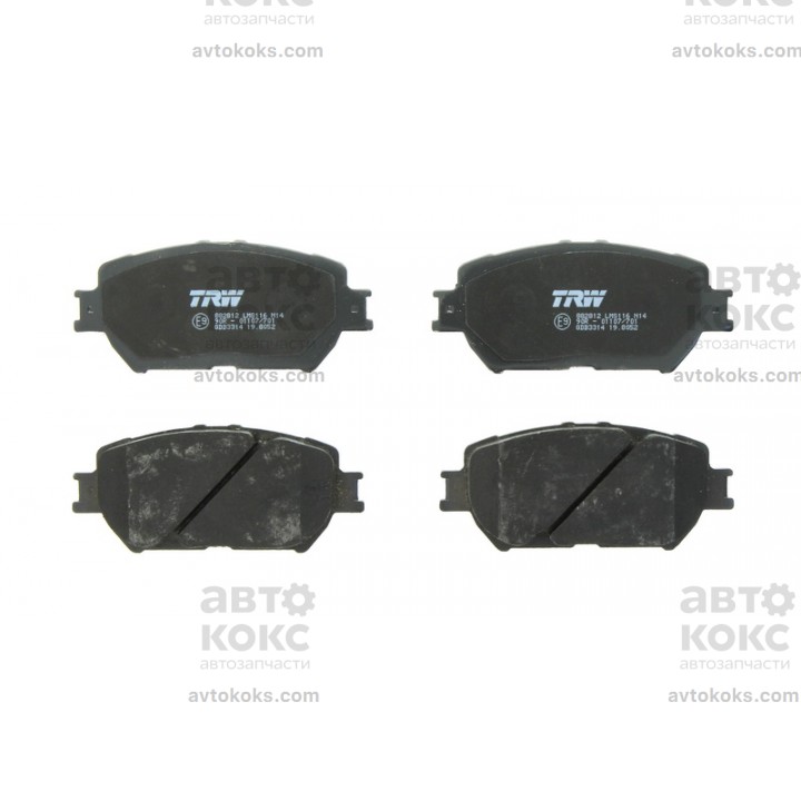 Тормозные колодки передние TRW GDB3314 Toyota Camry 