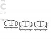 Remsa 0953.02 передние тормозные колодки KIA Sportage Soul Hyundai Sonata Tucson