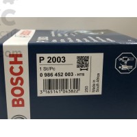 Фильтр масляный BOSCH 0 986 452 003 Nissan Pathfinder X-Trail Toyota Camry Hilux