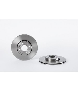 Тормозной диск передний Brembo BM 09.9078.10 Nissan Note Tida Micra