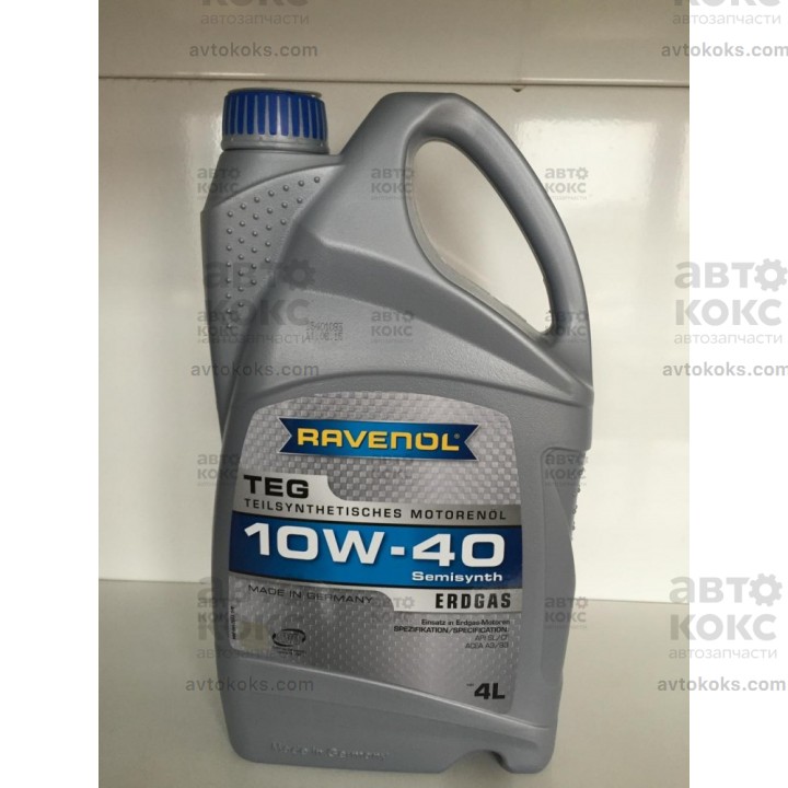 Масло моторное полусинтетическое Ravenol 10W40 TEG 4L
