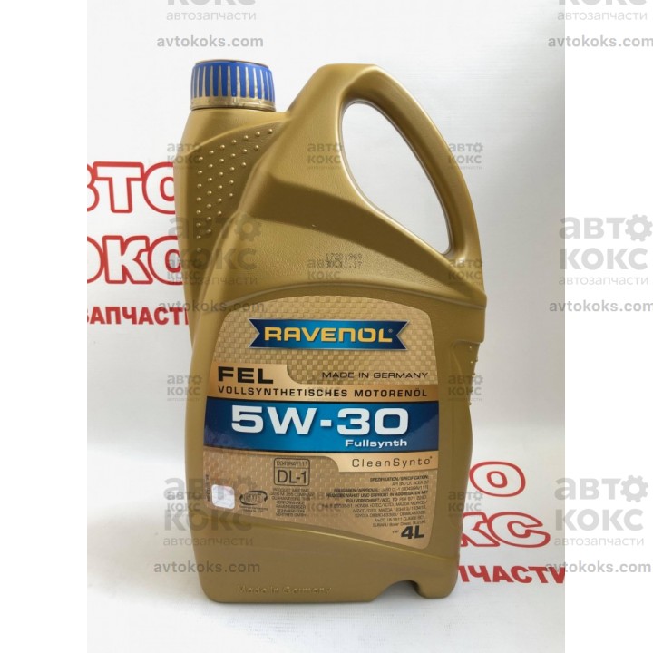 Масло моторное синтетическое Ravenol FEL 5W30 4л