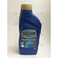 Полусинтетическое моторное масло для 2-х тактных лодочных двигателей Ravenol OUTBOARD 1л