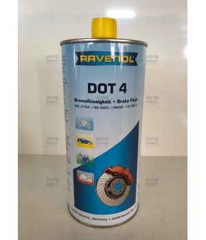 Тормозная жидкость Ravenol  DOT4 1л