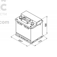 Аккумулятор BOSCH BO 0092S30020 45А  