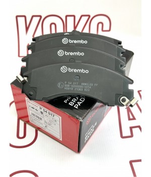 Brembo P54017 Тормозные колодки передние Mitsubishi Galant L200 L400 Lancer 1.3-3.5 11.86-