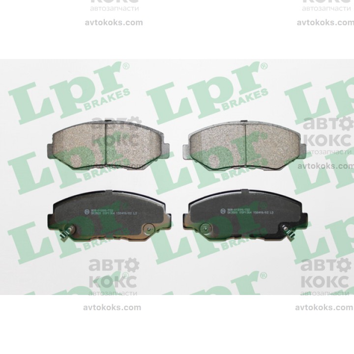 Тормозные колодки передние LPR 05P1364 Honda CR-V Accord