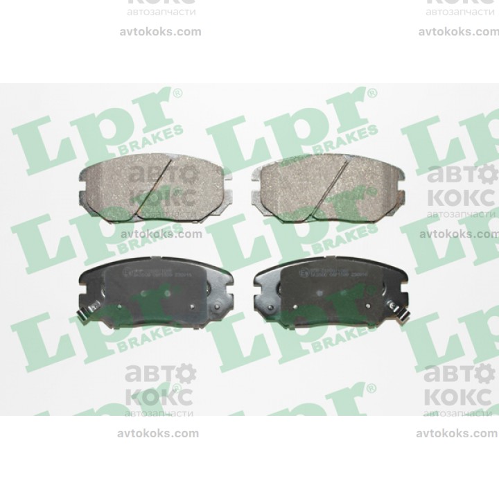 Тормозные колодки передние LPR 05P1599 Hyundai Sonata KIA Opirus