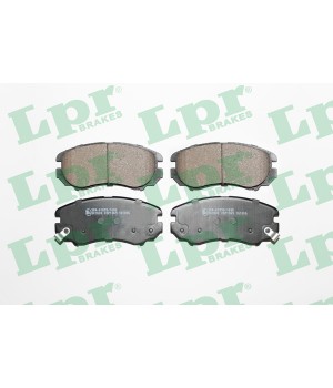 LPR 05P1369 передние тормозные колодки KIA Magentis Soul Sportage Hyundai Coupe Elantra Sonata Tucson