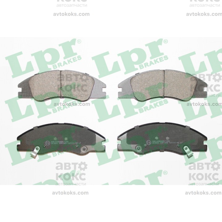 Тормозные колодки передние LPR 05P1349 KIA Cerato 
