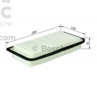 Фильтр воздушный BOSCH F 026 400 017 Toyota Avensis Corolla Hilux
