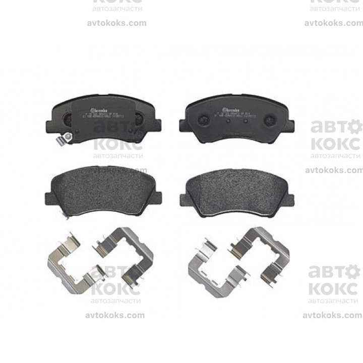 Brembo P18025 Тормозные колодки передние Hyundai Accent i20 KIA Rio