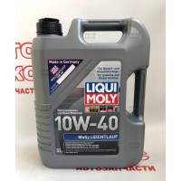 Моторное масло полусинтетическое LIQUI MOLY LQ 1931 MoS2 LEICHTLAUF SAE 10W-40 5L