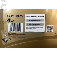 Синтетическая трансмиссионная жидкость Ravenol ATF M 9-SERIE 4L