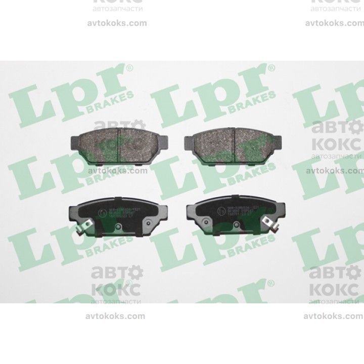 Тормозные колодки задние LPR 05P547 Mitsubishi Carisma Colt Lancer Space Star
