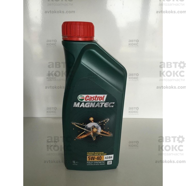 Моторное масло синтетическое Castrol 5W40 Magnatec A3/B4 1л