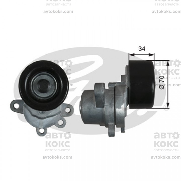Натяжитель ремня Gates GT T39155 Nissan Murano Teana