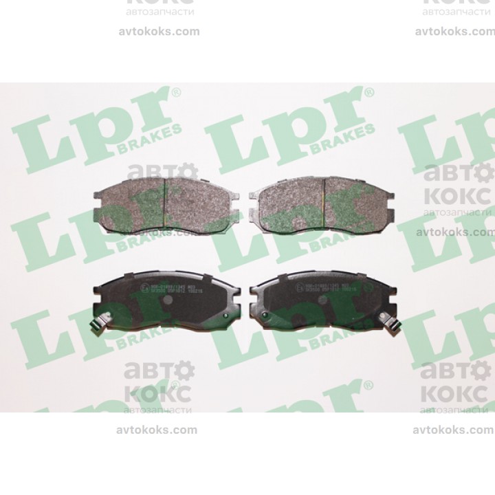 LPR 05P1012 Тормозные колодки передние Mitsubishi Galant Lancer 1.6-2.5 11.87-03.05
