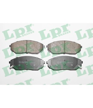 Тормозные колодки передние LPR 05P1207 KIA Sorento 