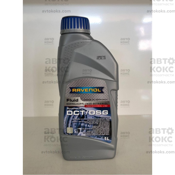 Полусинтетическая трансмиссионная жидкость Ravenol Fluid DCT DSG 1L