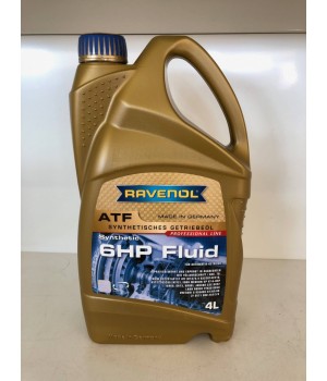 Синтетическая трансмиссионная жидкость Ravenol ATF 6HP FLUID 4L